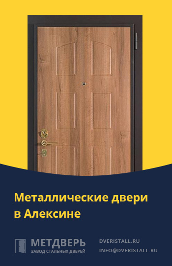 Металические двери в Алексине от компании «Метдверь»